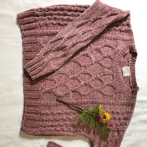 Cropped sweater